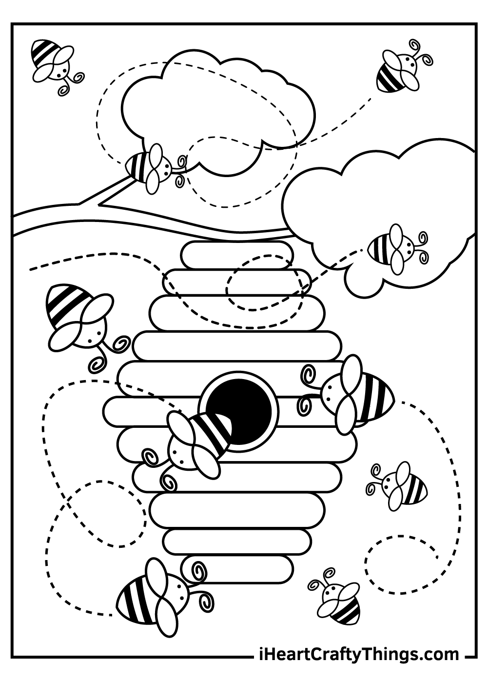 Bee Coloring Pages (Updated 2023)