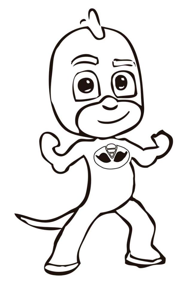 Geko Coloring Pages