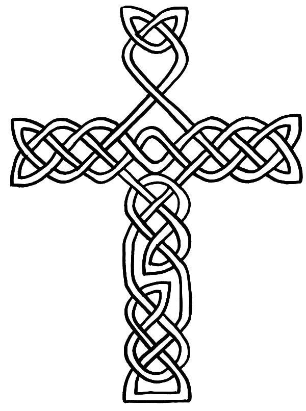 Welsh Celtic Cross Coloring Pages: Welsh Celtic Cross Coloring ...