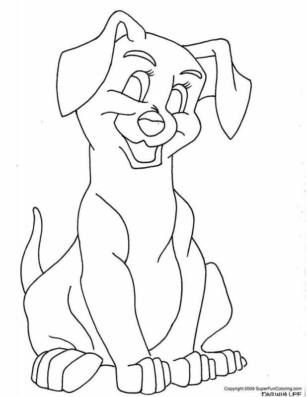 Spot The Dog Coloring Page. Coloring Page Kids Collection Coloring Nation