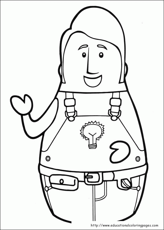 Higglytown Heroes Coloring Page