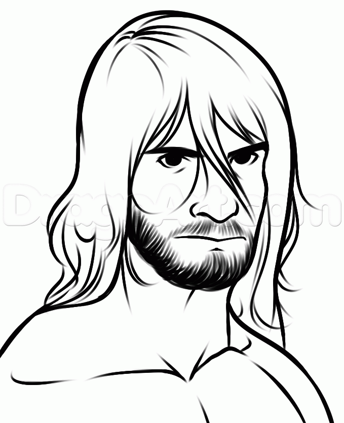 How to Draw Seth Rollins, Step by Step, Sports, Pop Culture, FREE ...