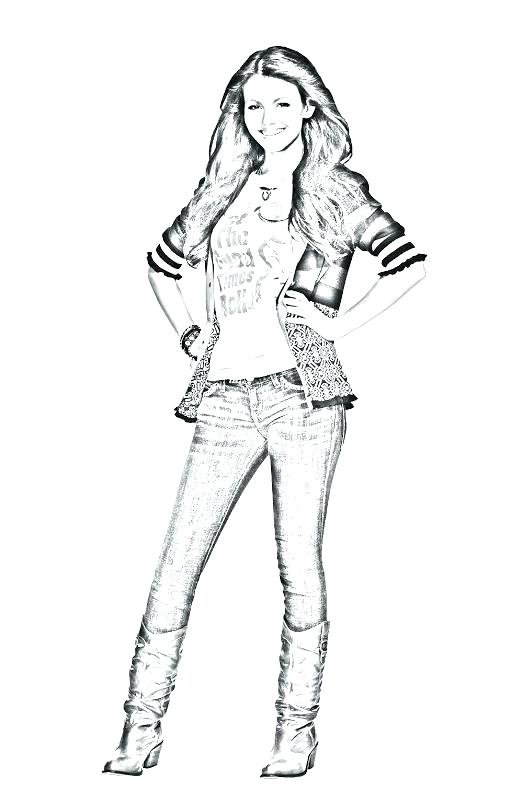 Icarly Coloring Pages Printable - Shefalitayal