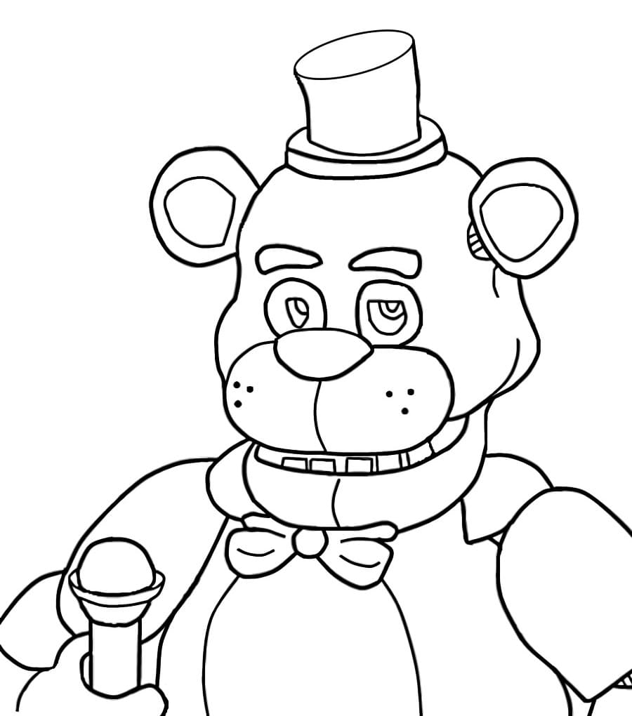 Freddy Coloring Pages. Free Printable Coloring Pages