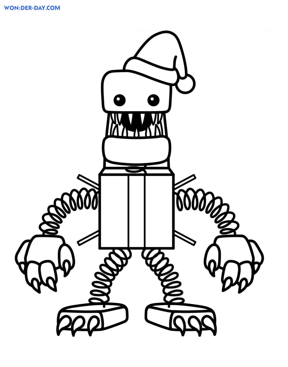 Boxy Boo Coloring Pages | WONDER DAY — Coloring pages for children and  adults