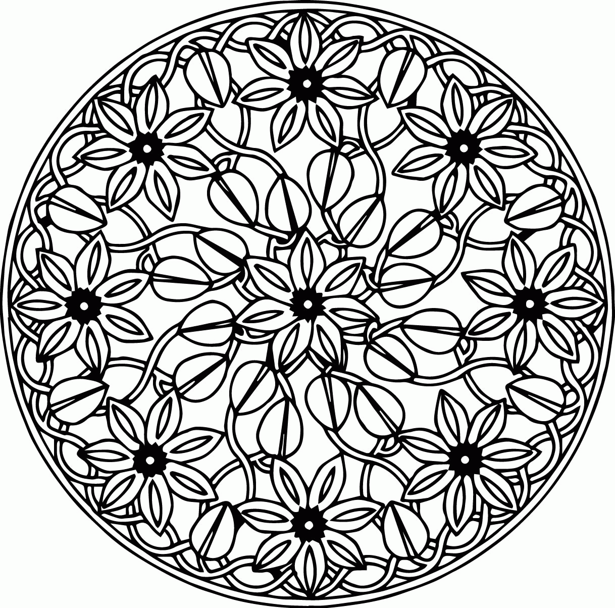 Free Printable Advanced Coloring Pages Art Category Image 54 ...