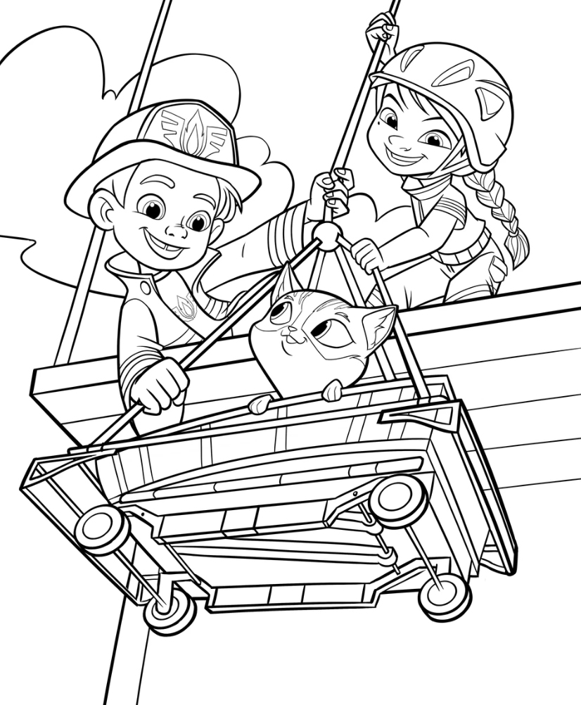 firebuds coloring pages 16 – Education