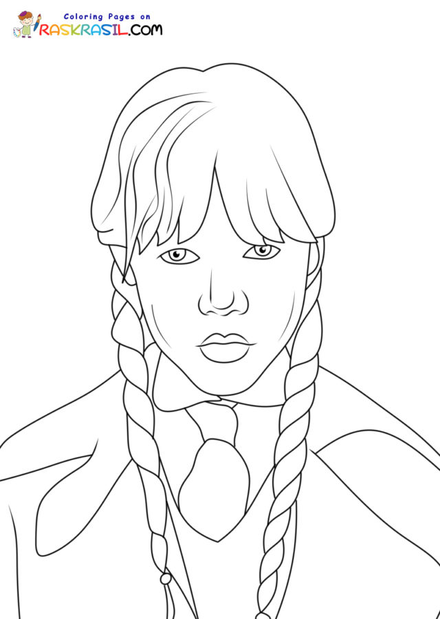 The Addams Family Coloring Pages