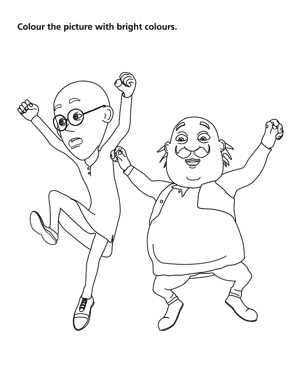 Motu Patlu Drawing Book