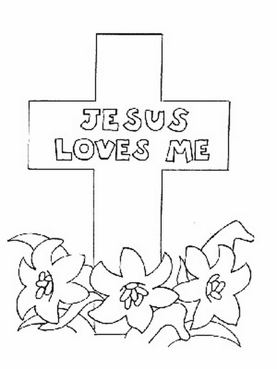 Good Friday Coloring Pages and Pintables for Kids | family holiday ...