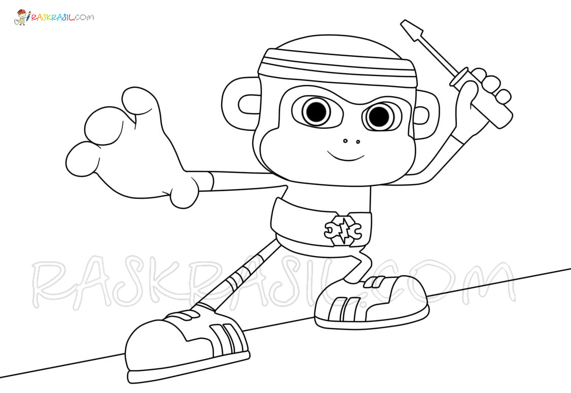 Chico Bon Bon Coloring Pages | Free ...