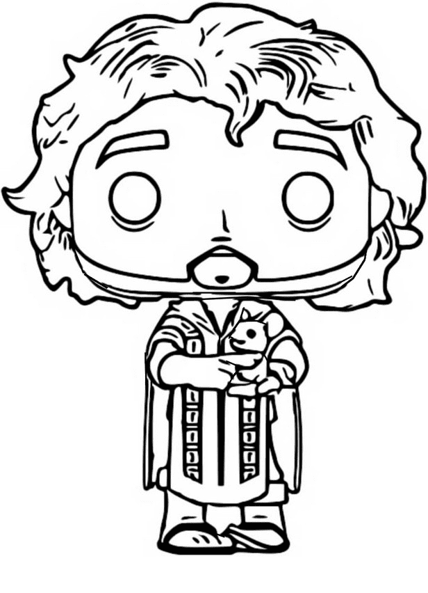 Funko Pop Bruno Madrigal Coloring Pages - Encanto Coloring Pages - Coloring  Pages For Kids And Adults