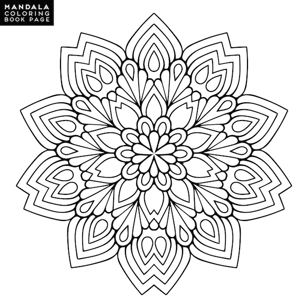 Floral Coloring Pages Images | Free Vectors, Stock Photos & PSD