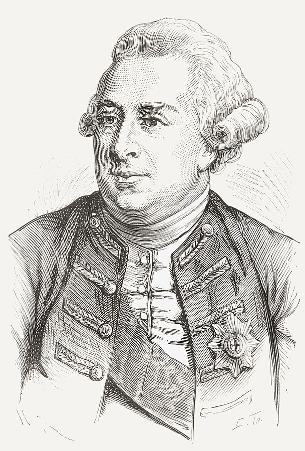 George IIi, 1738 - 1820. King Of The Drawing by Vintage Design Pics - Pixels