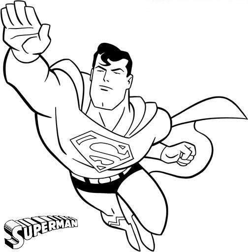 superman coloring pages kids printable free printable superman ...