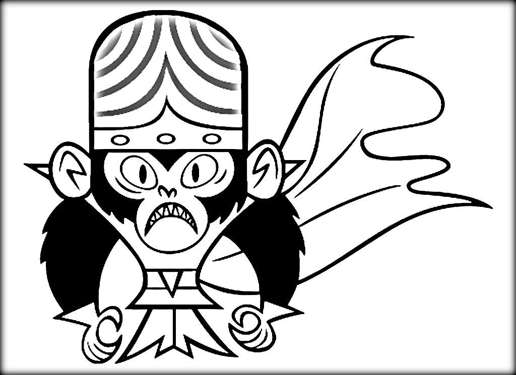 Mojo Jojo Coloring Pages at GetDrawings.com | Free for ...