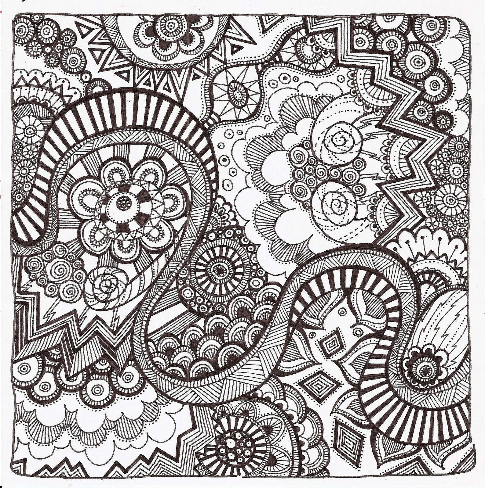 Coloring Pages : Coloring Colouring Relaxing Pusat Hobi Calming ...