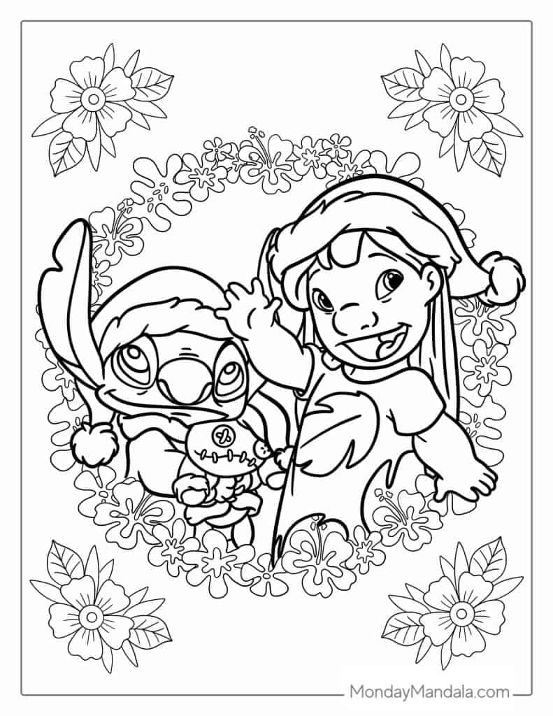42 Lilo & Stitch Coloring Pages (Free ...