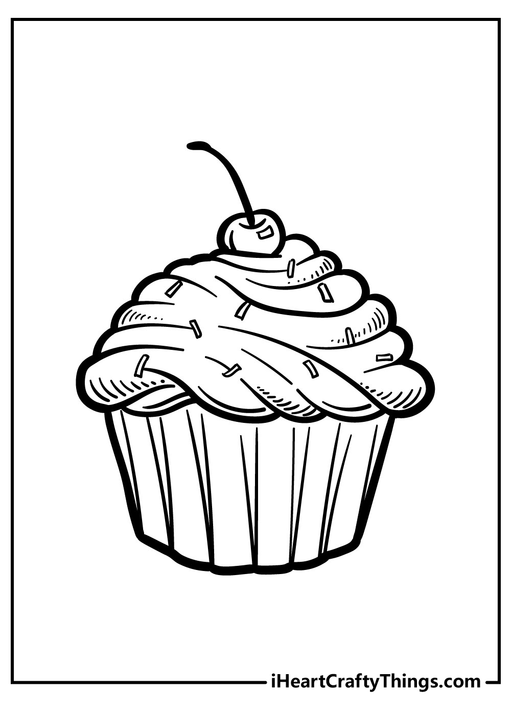 Cake Coloring Pages (Updated 2023)