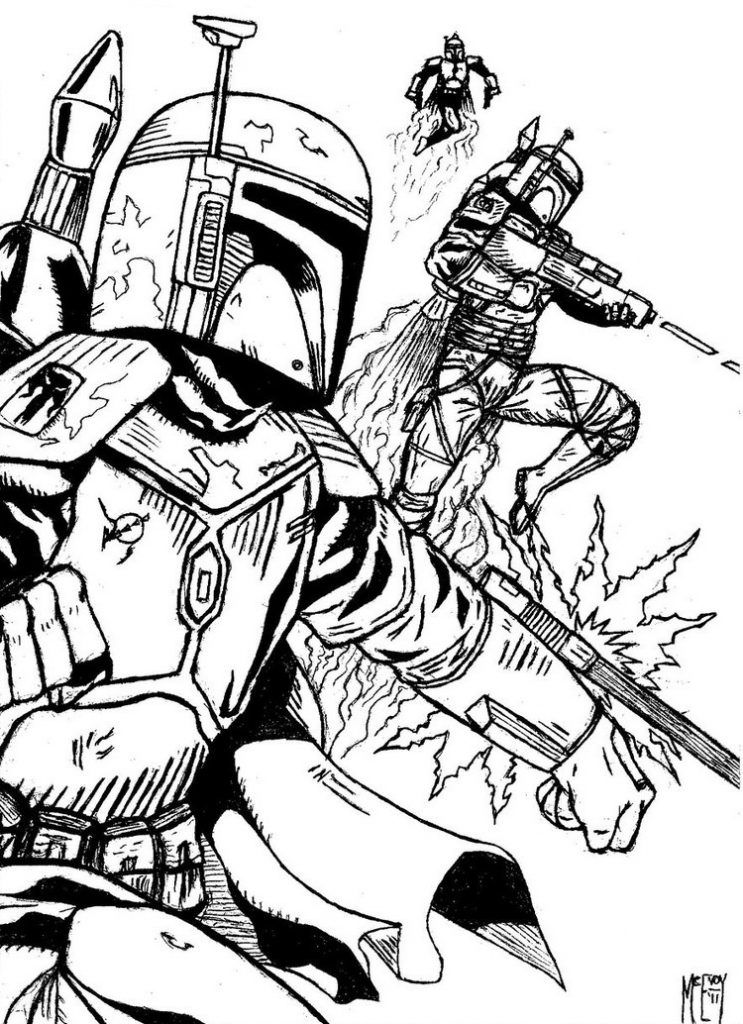 Boba Fett Coloring Pages - Best ...
