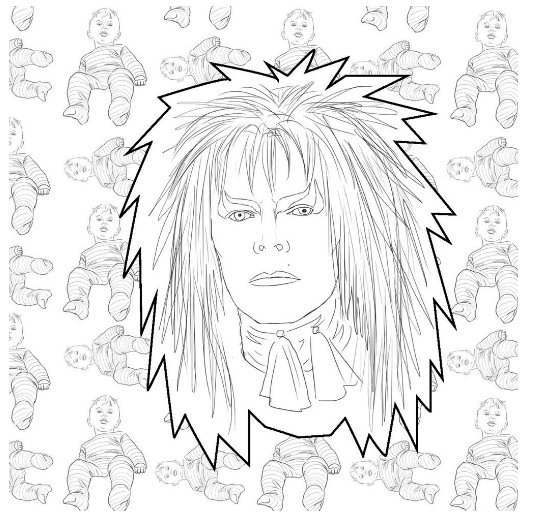 David Bowie Retrospective and Coloring Book – My Favorite SF