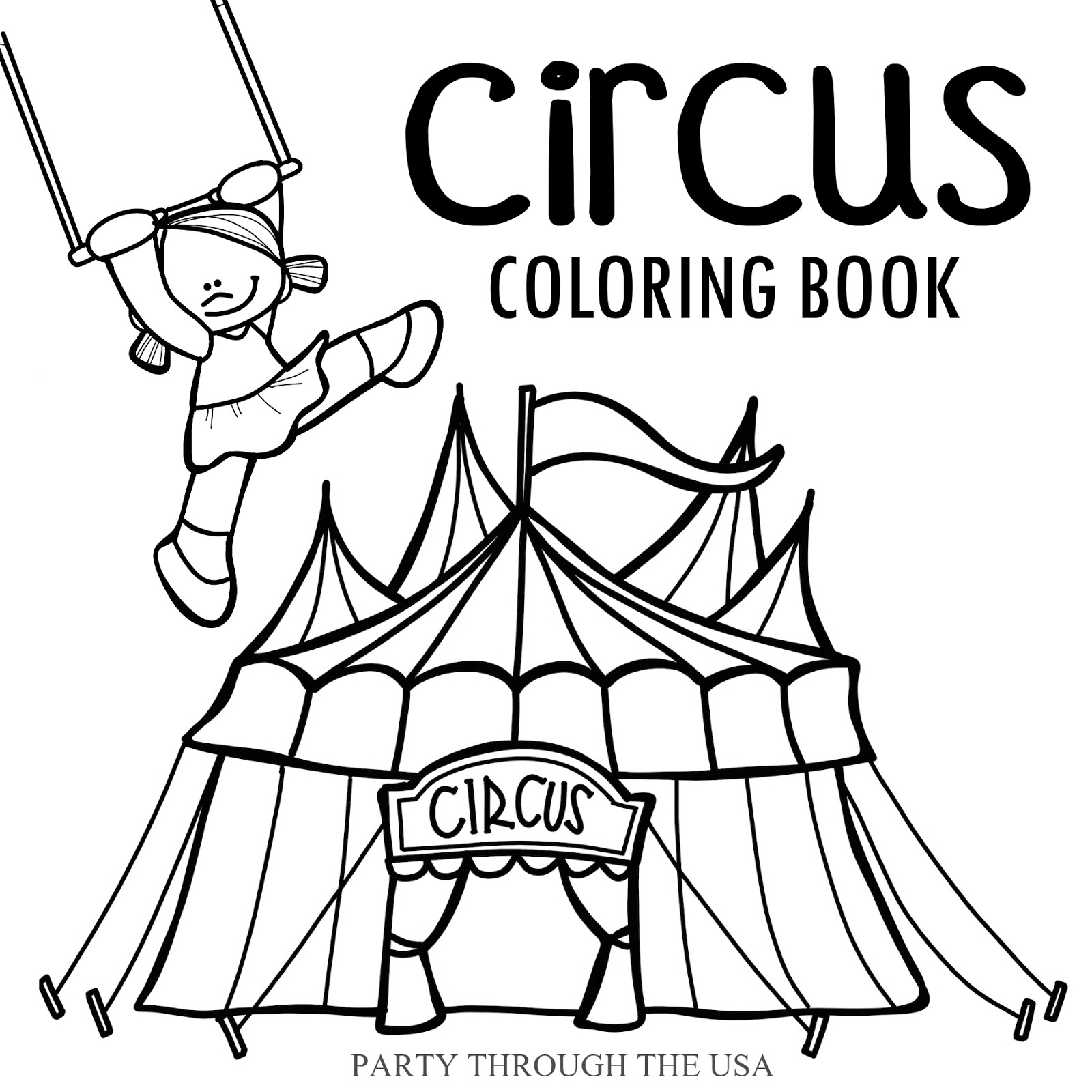 Circus Coloring Book