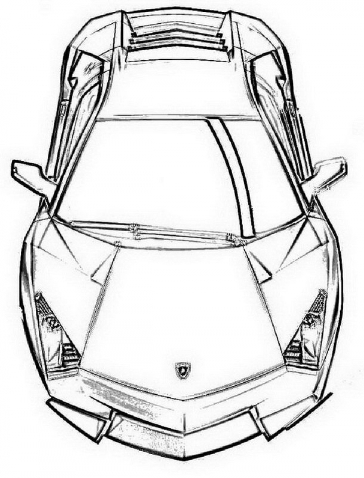 20+ Free Printable Lamborghini Coloring Pages - EverFreeColoring.com