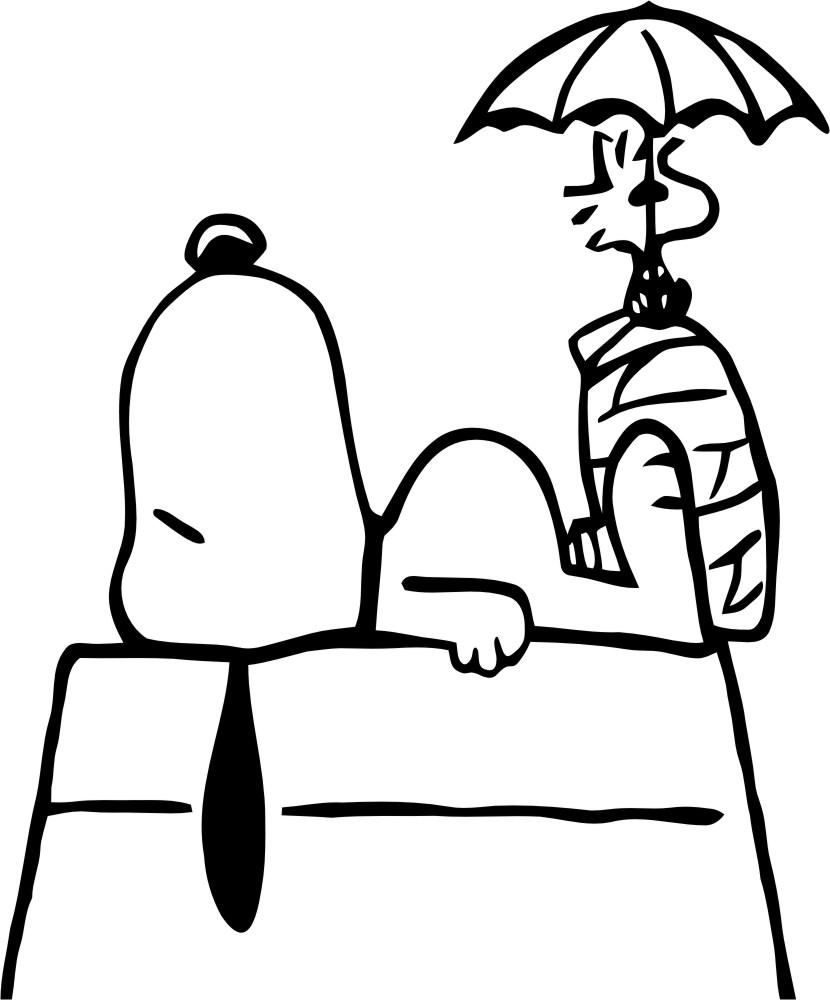Lovely Snoopy Coloring Book #3 - Snoopy And Woodstock Coloring ...