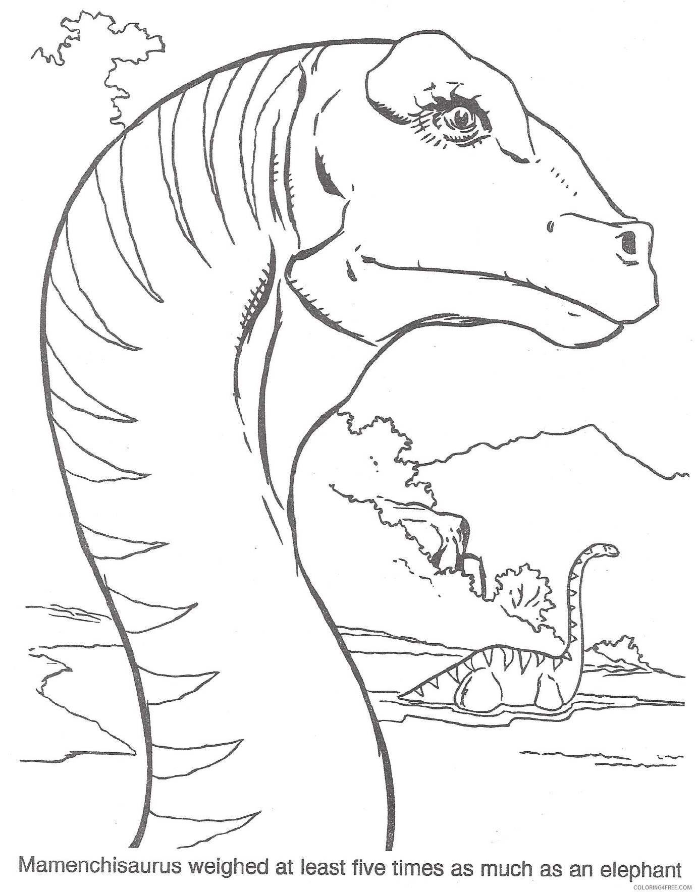 printable jurassic park coloring pages Coloring4free ...