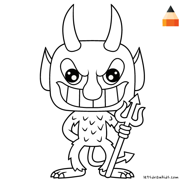 How To Draw The Devil
