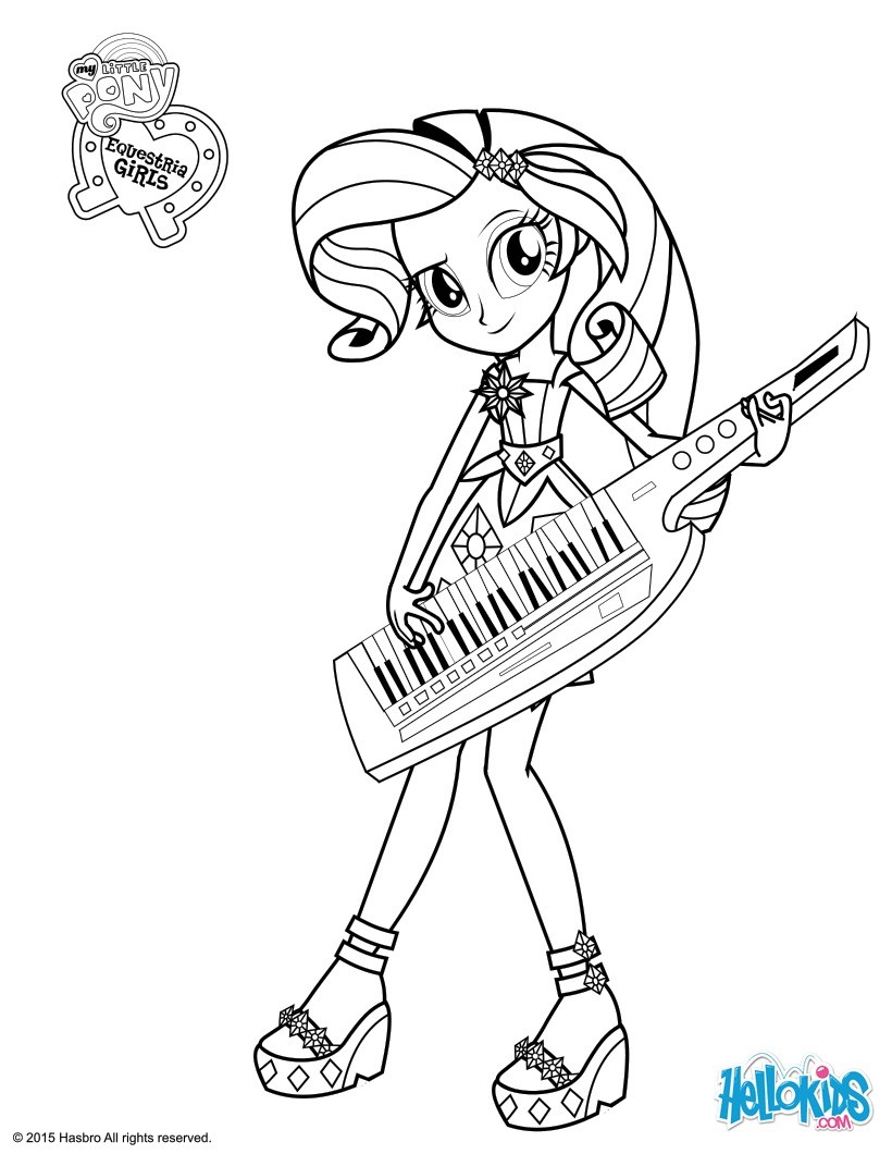 13 Most Exceptional Coloring Pages Little Pony Rarity Fun For ...