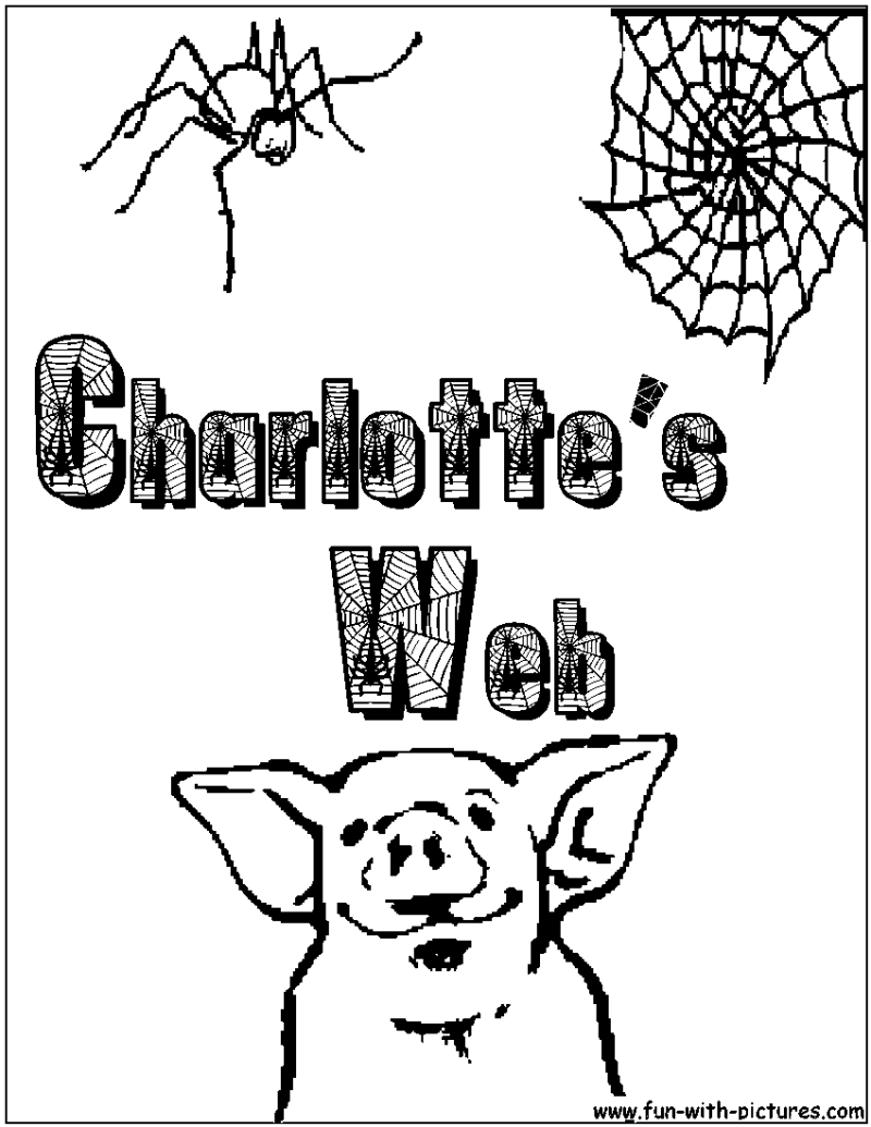 New Charlottes Web Coloring Pages Â» Coloring Pages Kids