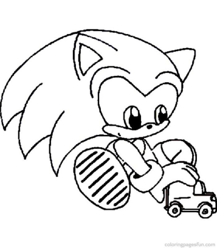 Classic Sonic The Hedgehog Coloring Pages - Coloring Pages For All ...