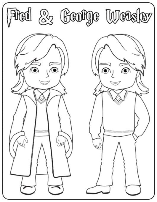 41+ Harry Potter Printable Coloring Pages For Kids