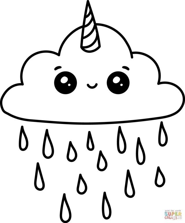 25+ Amazing Photo of Cloud Coloring Page - entitlementtrap.com | Cute  turtle drawings, Cute coloring pages, Cute easy drawings
