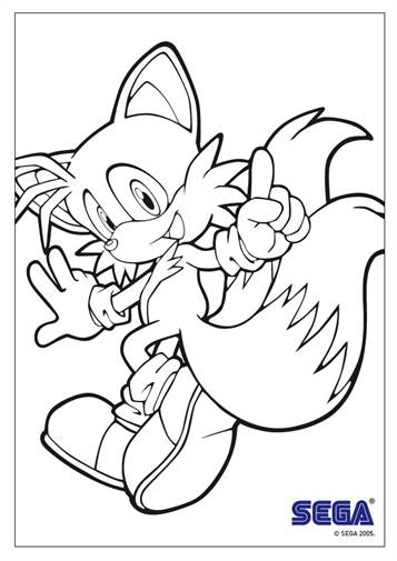 Kids-n-fun.com | 20 coloring pages of Sonic X