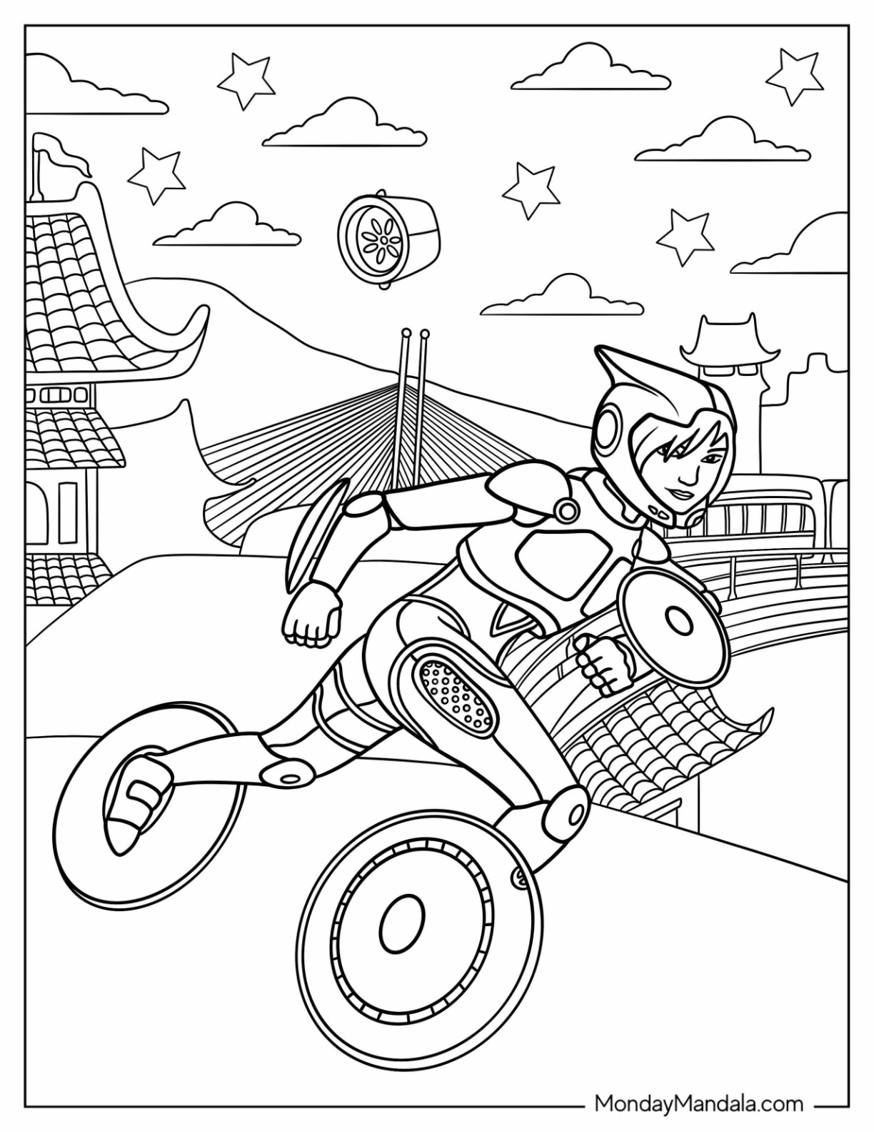 20 Big Hero 6 Coloring Pages (Free PDF ...