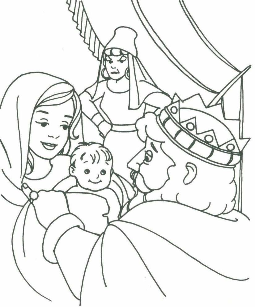 Coloring Pages For King David