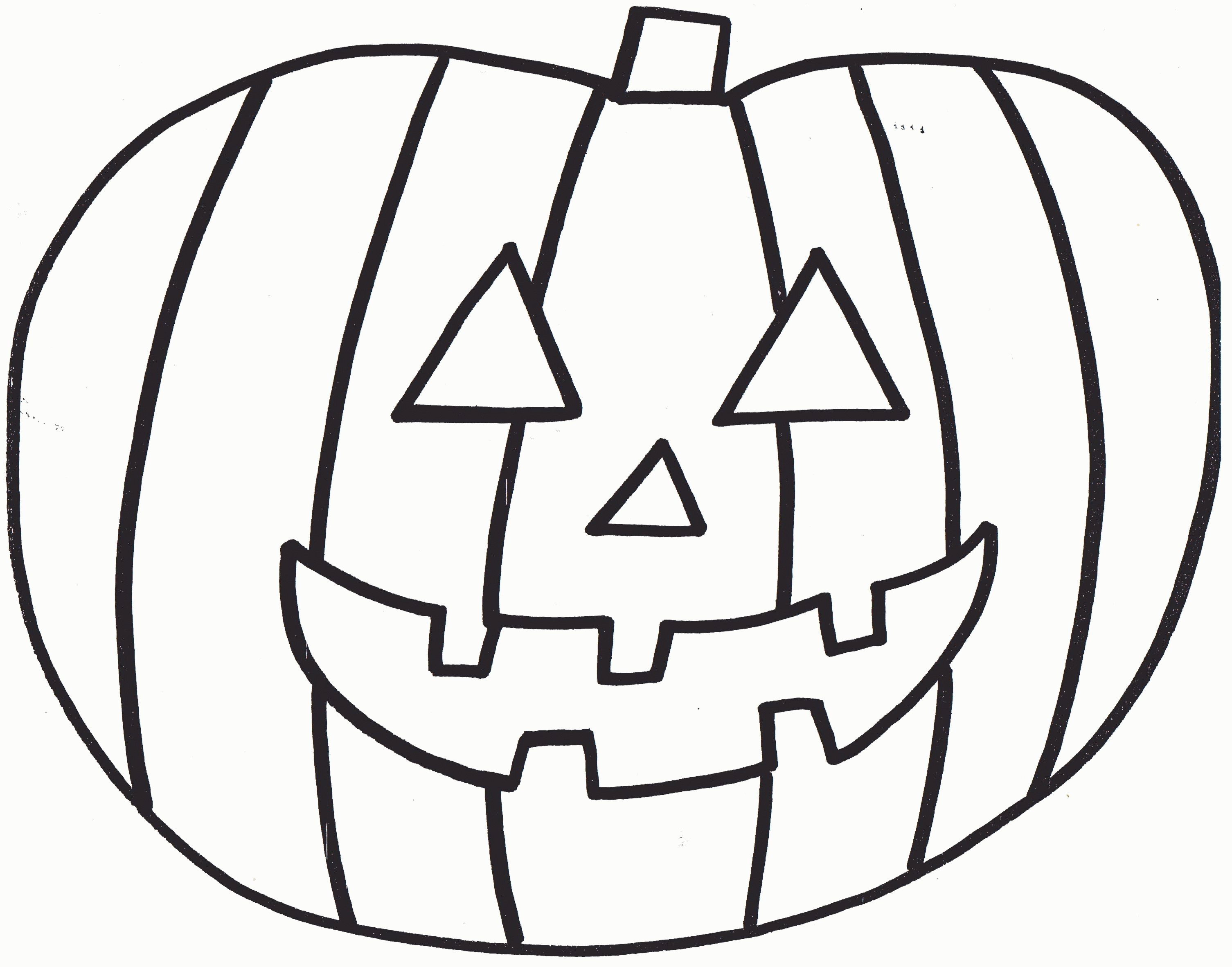 Pumpkin To Print - Coloring Pages for Kids and for Adults