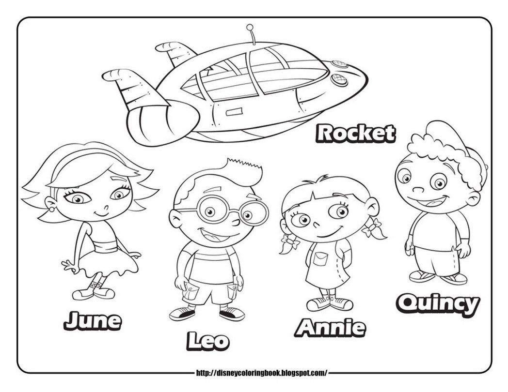 annie-little-einsteins-coloring-page-pictures-132423 Â« Coloring ...