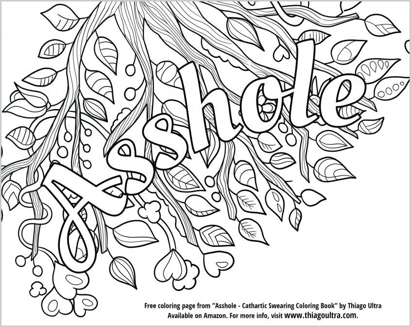 Best Coloring: Curse Word Coloring Pages Cute Swear Of Good ...