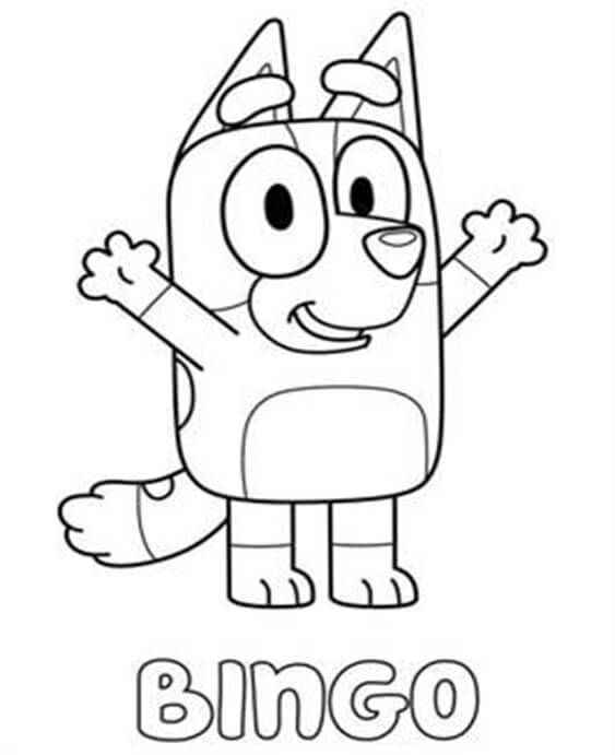 Print Bluey Coloring Pages ...