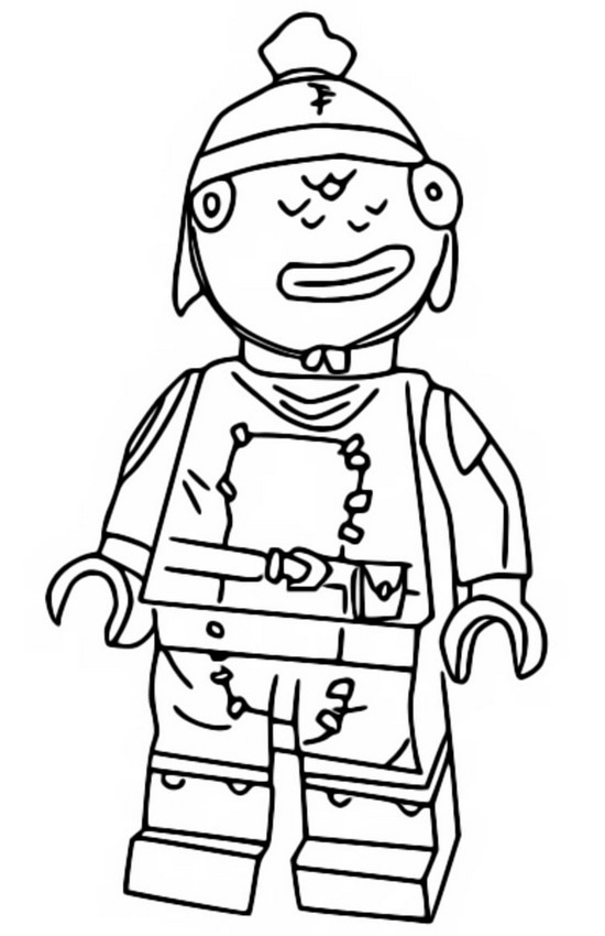 Coloring Pages Fortnite Lego