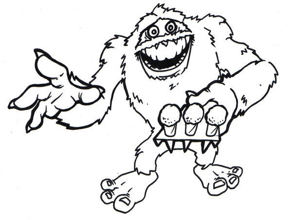 Abominable Snowman Drawing - Get ...