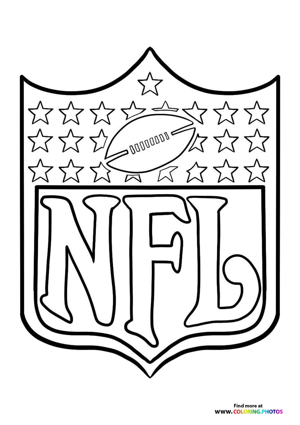 NFL Football - Coloring Pages for kids ...