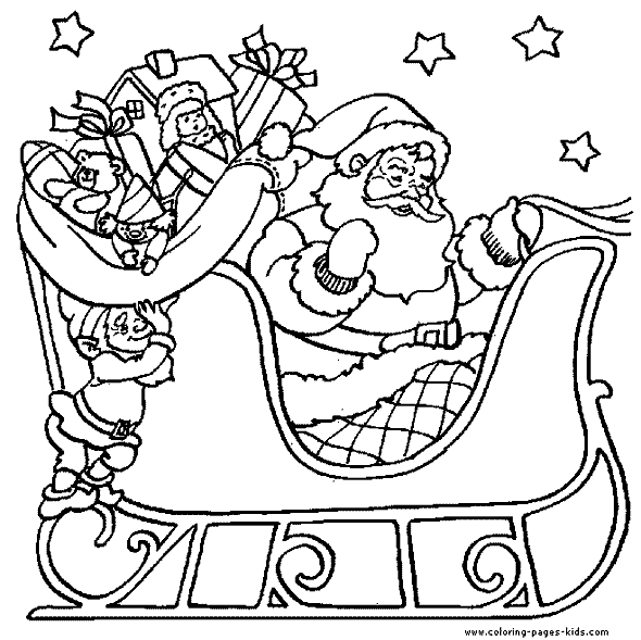 Christmas Coloring pages ...