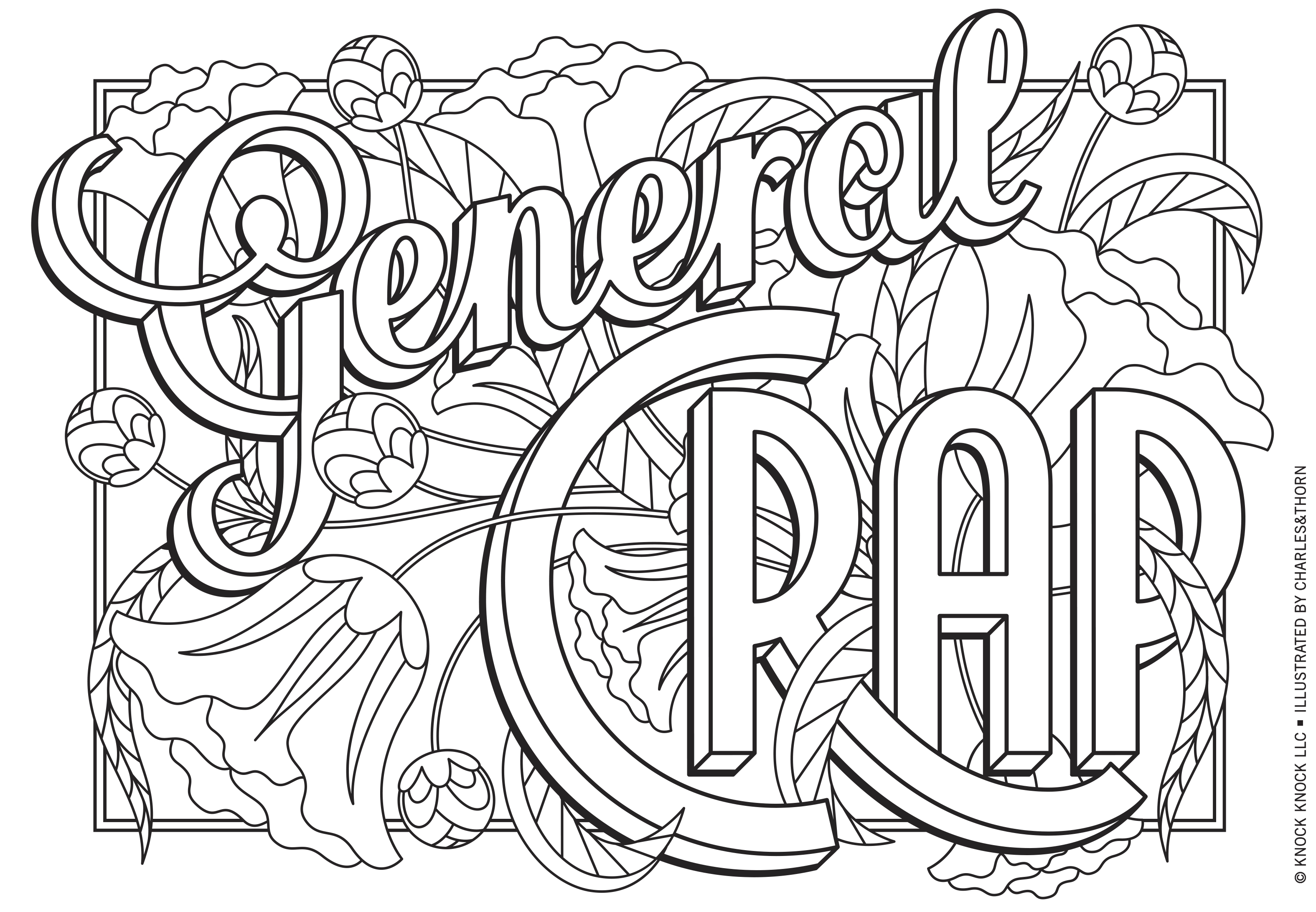 Printable Adults Coloring Pages