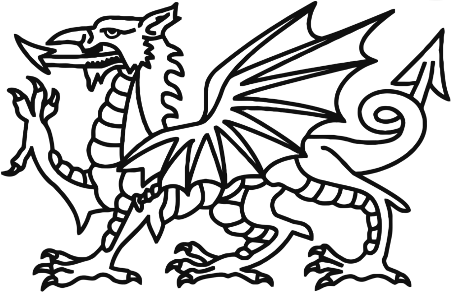 Download Open - St Davids Day Colouring PNG Image with No Background -  PNGkey.com