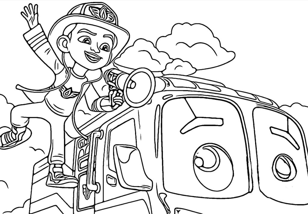 firebuds coloring pages 15 – Education