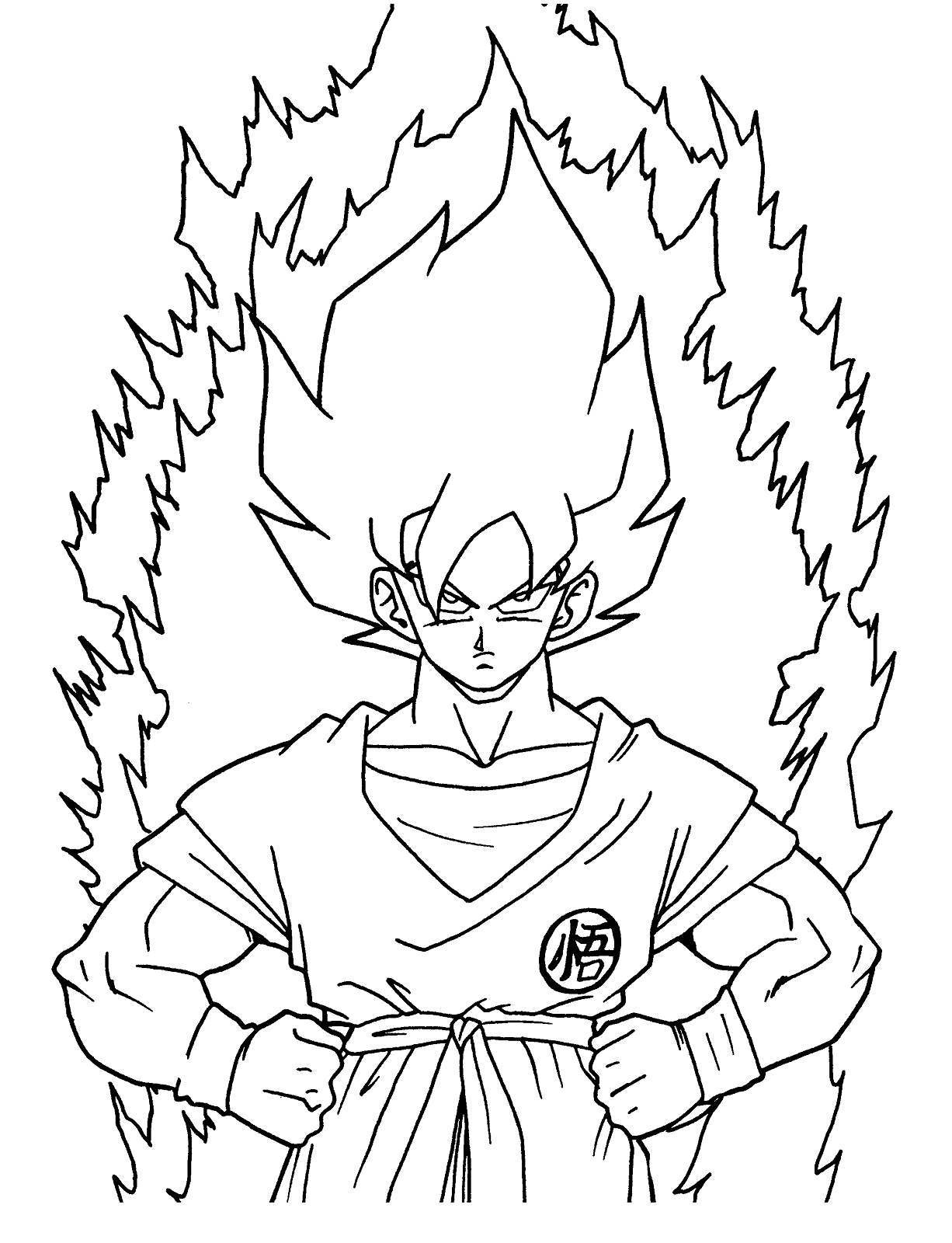Dragon Ball Z Coloring Pages - Coloring Pages For Kids And Adults